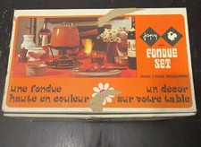 ancien service à fondue bourguignonne Japy Très Bon État 