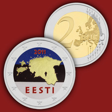 ESTONIA - EESTI 2011 Moneta da