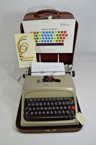 Macchina scrivere olivetti - da,