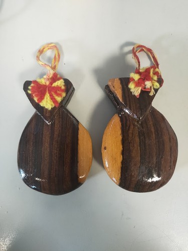 Nacchere realizzate legno - nacchere,
