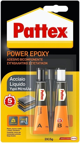 Pattex acciaio liquido - acciaio, super