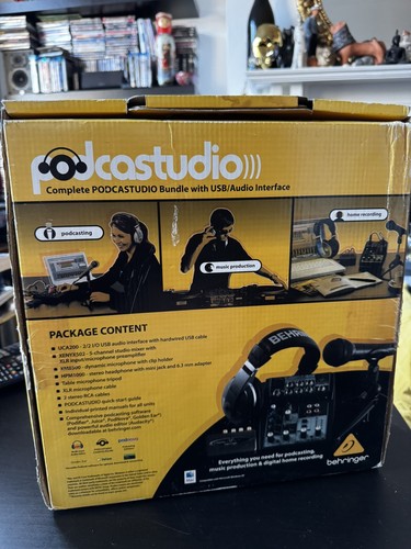 Behringer podcastudio - behringer,