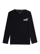 Puma ESS No.1 Logo LS Tee T-shirt a maniche lunghe da ragazzo