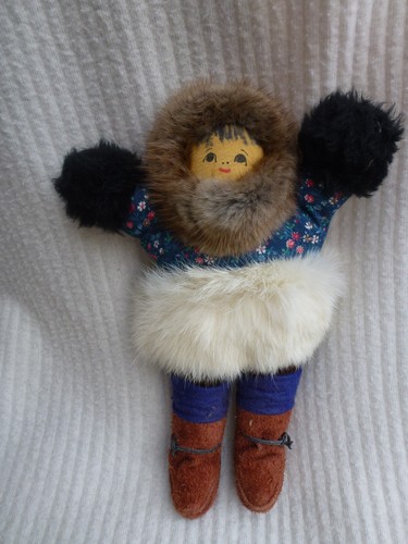 Bambola vintage inuit arte - bambola,