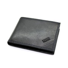 Portafoglio ENRICO COVERI in pelle uomo con portamonete porta carte e ribaltina