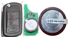 Batteria 3V 1x Panasonic VL2330 per chiave pieghevole LAND ROVER DISCOVERY 3 RANGE A59