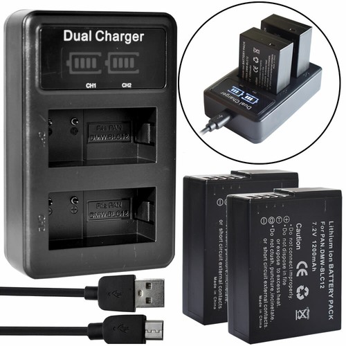Batteria dmw blc12 - batteria, +