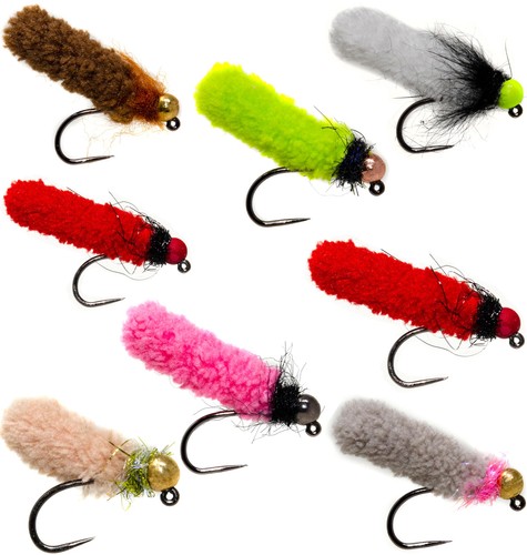 Assortimento mosche mop - , testa