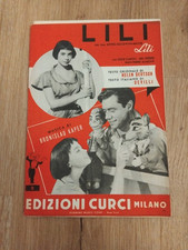 Lili Film Helen Deutsch Kaper Li A Lu Mario Lanza Spartito Sheet Music