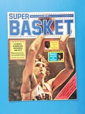 SUPER BASKET 12-1979 DINO MENEGHIN-BRUNAMONTI-BOB COUSY-SANDERS-LARRY BIRD-MAYES