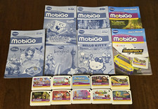 MobiGo V-Tech Lotto 10 Giochi 7 Istruzioni Disney, SpongeBob, Hello Kitty e Altro!