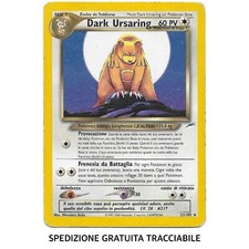 21/105 DARK URSARING Carta Pokemon • SET NEO DESTINY • ITA