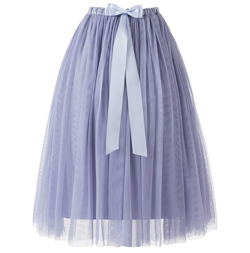 Gonna elegante tulle fiori - tulle,