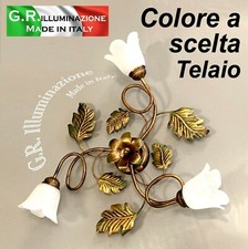 PLAFONIERA IN FERRO BATTUTO 3