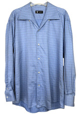 Camicia Gariani Dallas blu a