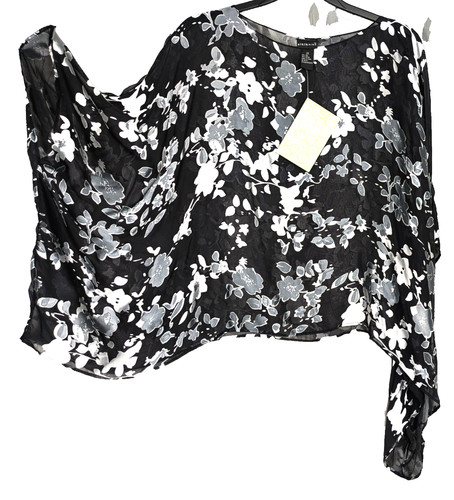 Poncho top chiffon - poncho,