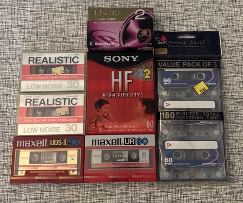 Lotto audiocassette vuote - lotto,