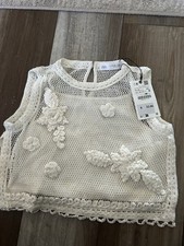 Top all'uncinetto Zara bambino