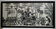 Large Rubbing of Khmer Temple