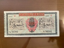 XI MERANO HORSE LOTTERY TICKET