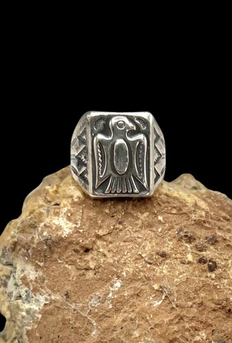 Anello uomo navajo fatto a - anello,