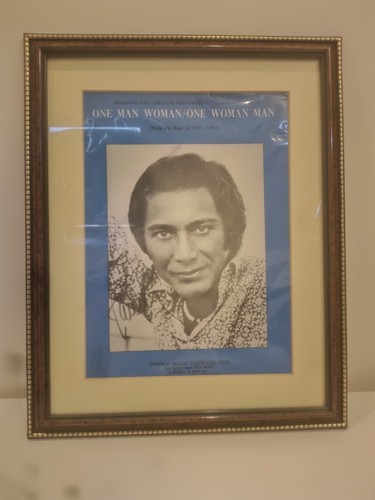 Paul anka signed - paul, autograph