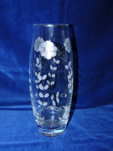 Vaso serigrafato fiori - ,