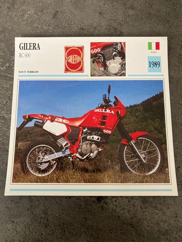 Carte fiche moto collection - carte,