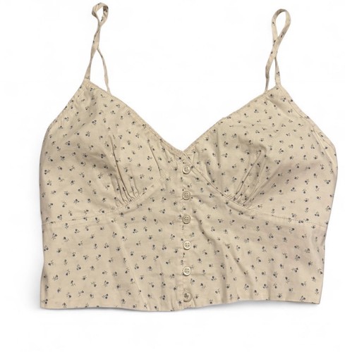 Brandy melville crop top beige - crop,