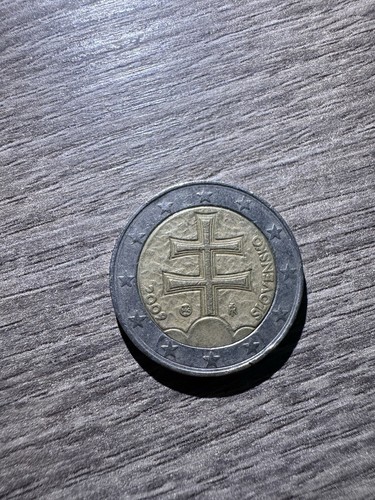 Moneta euro slovenia - moneta, 2
