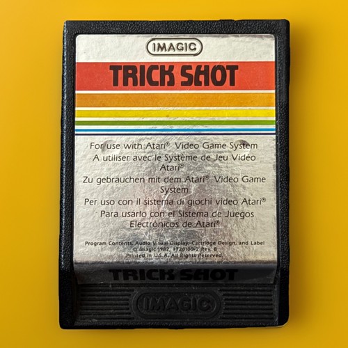 Trick shot atari - atari, cartuccia