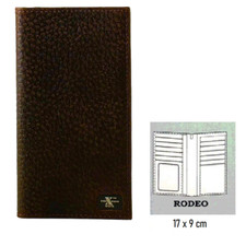 Portafoglio lungo cuoio pelle