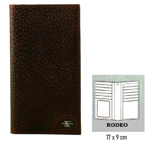 Portafoglio lungo cuoio - , pelle