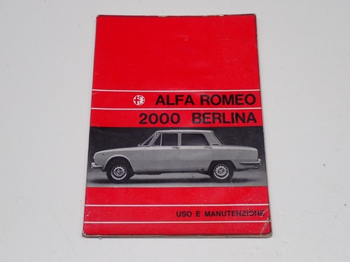 Alfa romeo 2000 - alfa,