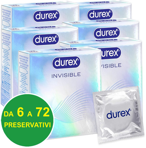 Preservativi durex invisible - preservativi,
