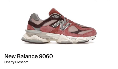 New balance 9060 - new, fiori