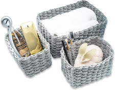 Set Da 3 Cestini Portaoggetti
