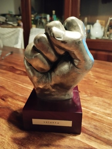 Scultura argento ottaviani - in,