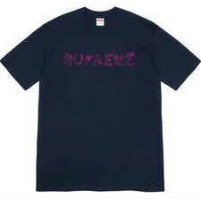 Supreme Morph Tee S Navy