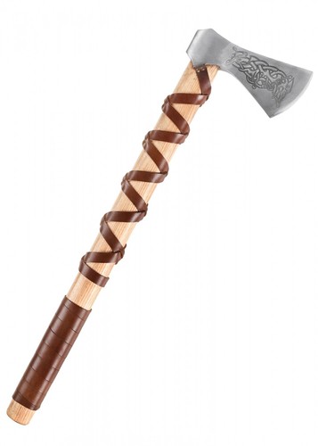 Ascia vichinga acciaio - vichinga, in