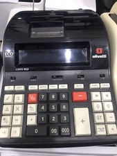 Olivetti Logos 912 Calcolatrice  Scrivente - Nera (B5897)