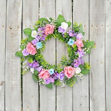 Ghirlanda di rose per porta