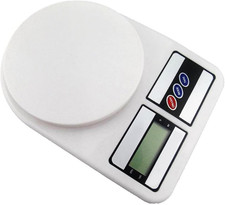 Bilancia Digitale Da Cucina Elettronica LCD Tasto Tara Casa Pesa Da 1 Gr a 7 Kg,