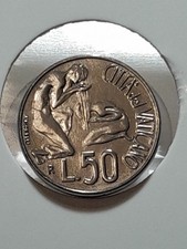 VATICAN 50 LIRE 1991 MICRO