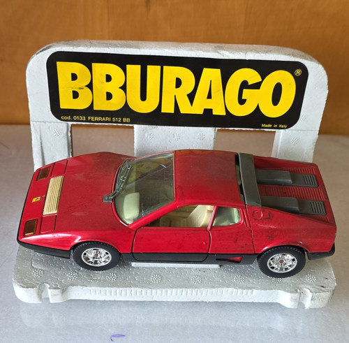 Bburago gold ferrari 512 - bburago, bb