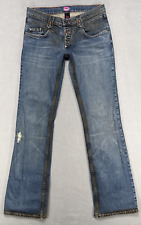 Stivali vintage Fiorucci Jeans donna taglia 9 cherubini angeli grunge denim invecchiato