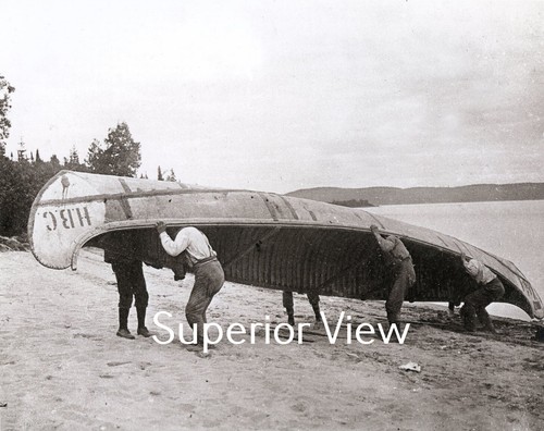 Canoa vintage gigante - , hudson