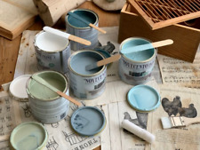 Pittura Opaca Shabby Novecento Paint per Mobili Pareti Vetro Gesso 500 ml