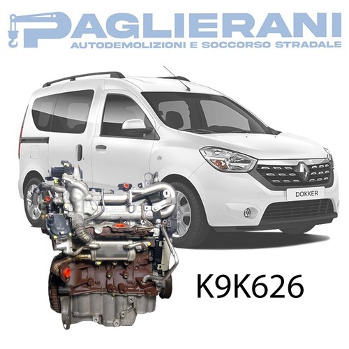 Motore k9k626 dacia dokker - motore,