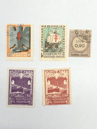 1890 1940 lotto - 1890/1940, erinnofili